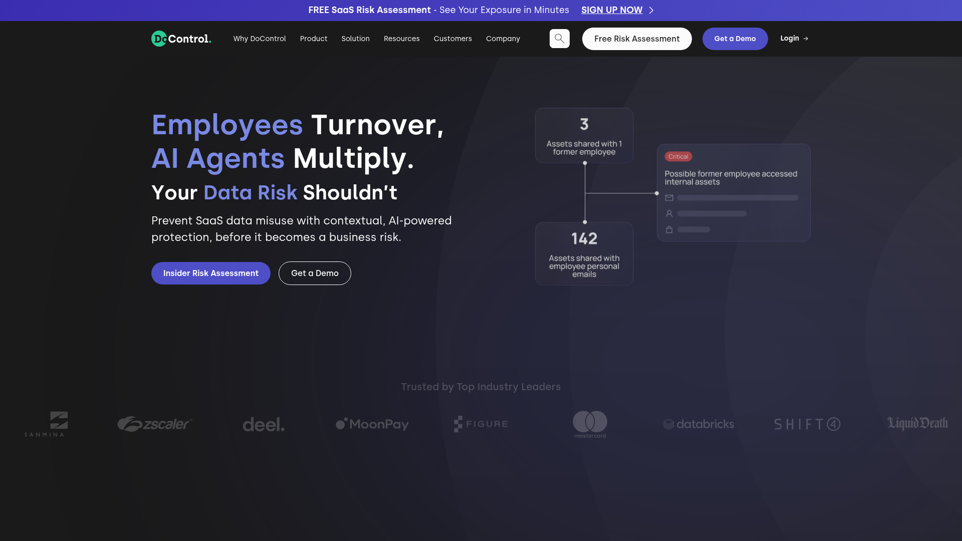 DoControl homepage