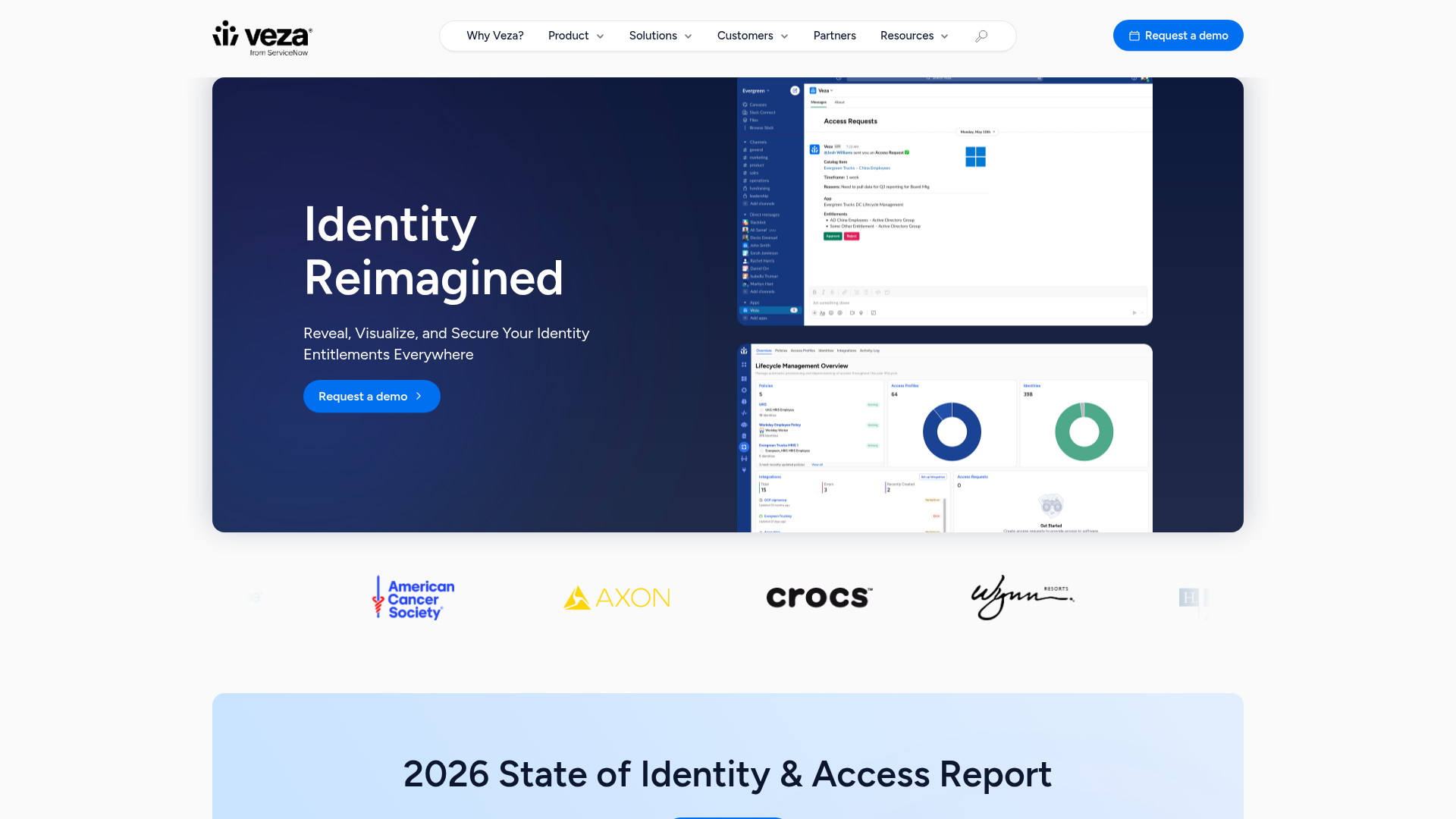 Veza homepage